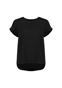 Womens Evelyn Short Sleeve Blouse