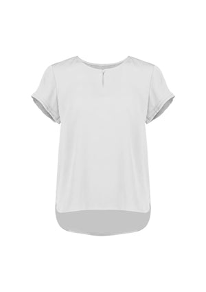 Womens Evelyn Short Sleeve Blouse