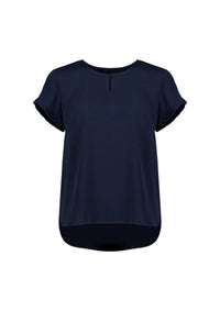 Womens Evelyn Short Sleeve Blouse