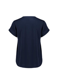 Womens Evelyn Short Sleeve Blouse