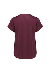 Womens Evelyn Short Sleeve Blouse