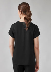 Womens Evelyn Short Sleeve Blouse