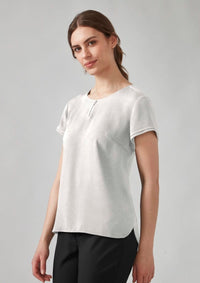 Womens Evelyn Short Sleeve Blouse