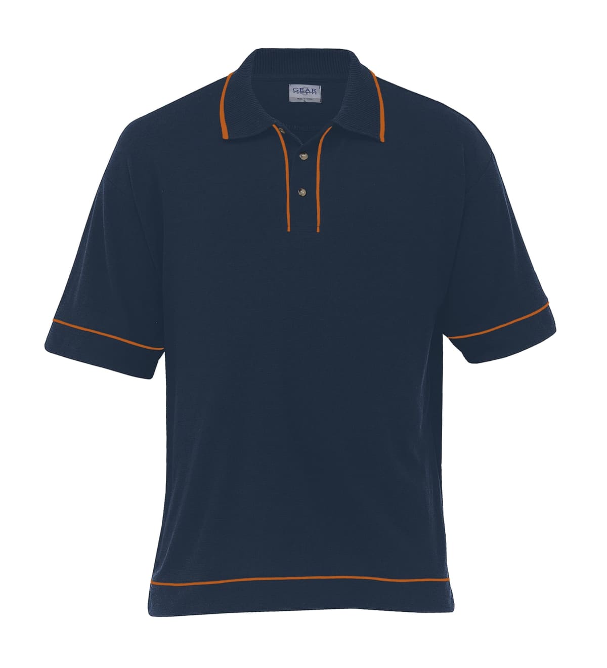 Retro Waffle Polo - Mens