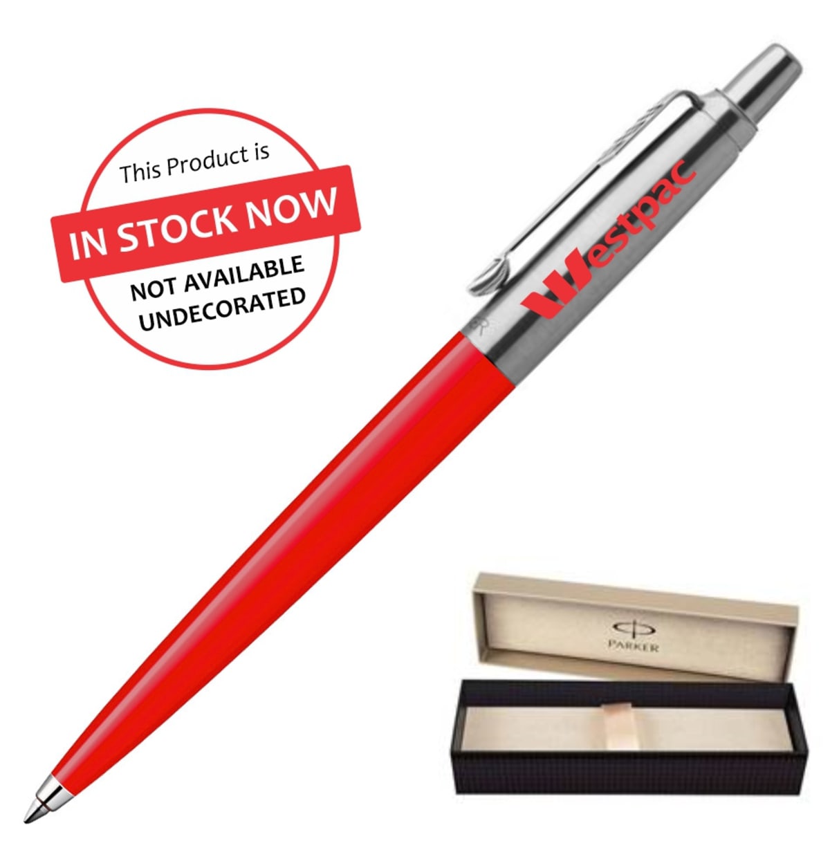 Metal Pen Ballpoint Parker Jotter Originals Red