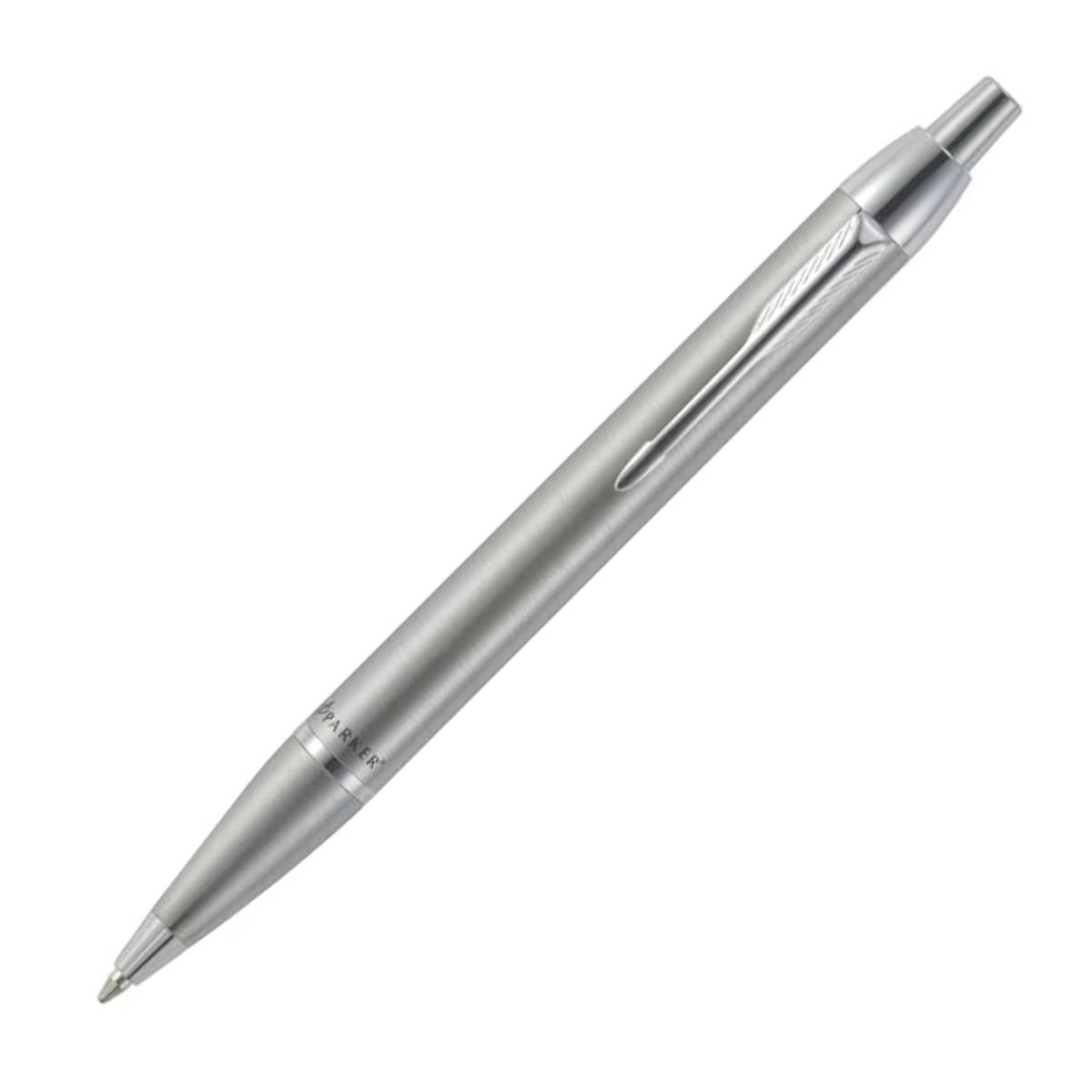 Metal Pen Ballpoint Parker IM - Brushed Stainless CT