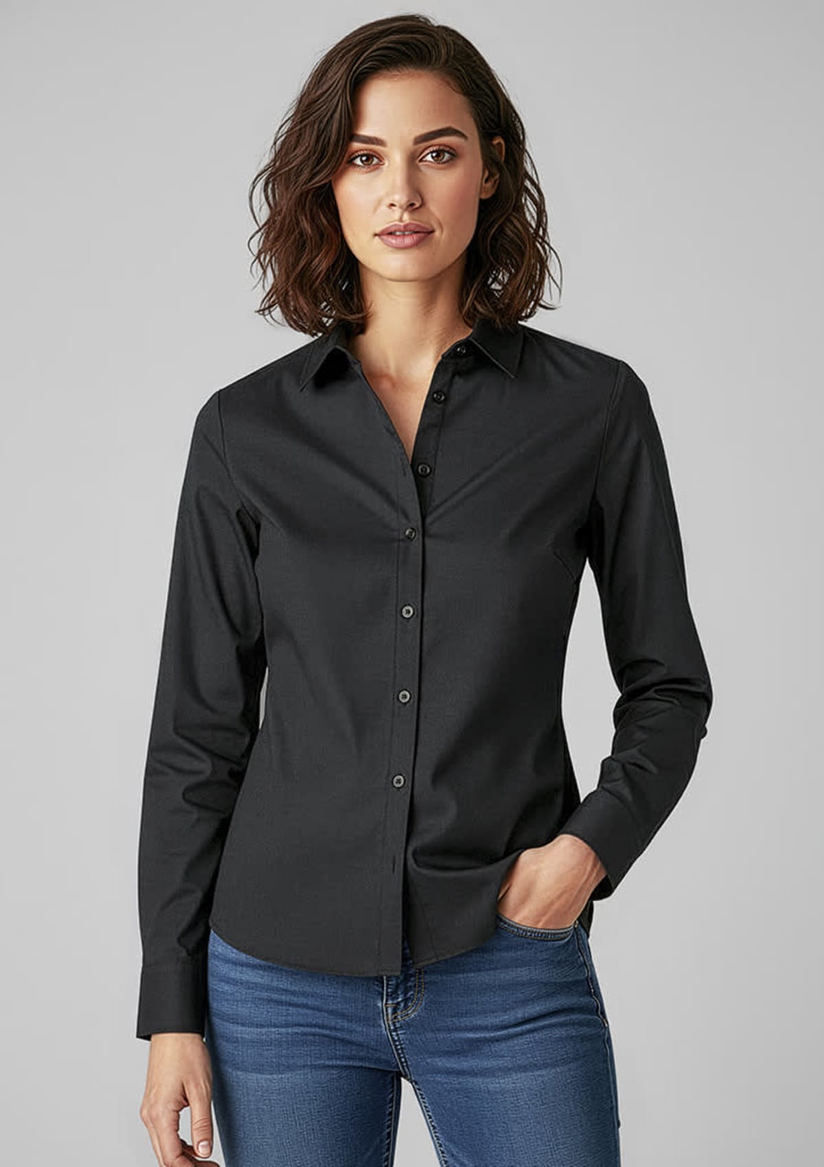 Womens Memphis Long Sleeve Shirt