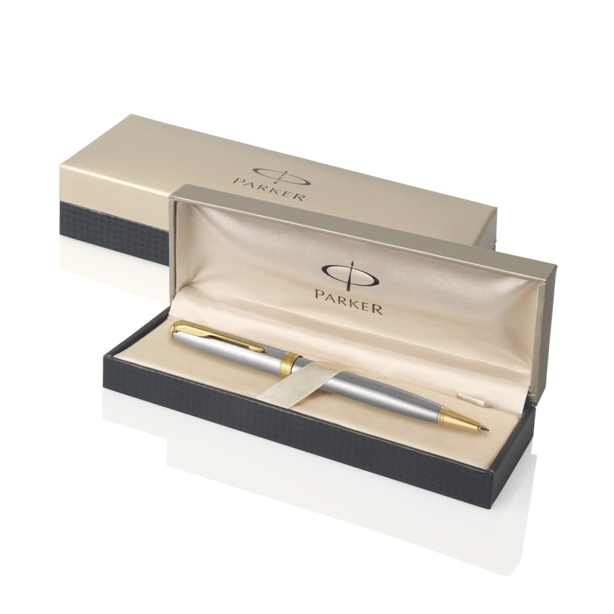 Metal Pen Ballpoint Parker Sonnet - Brushed Stainless GT
