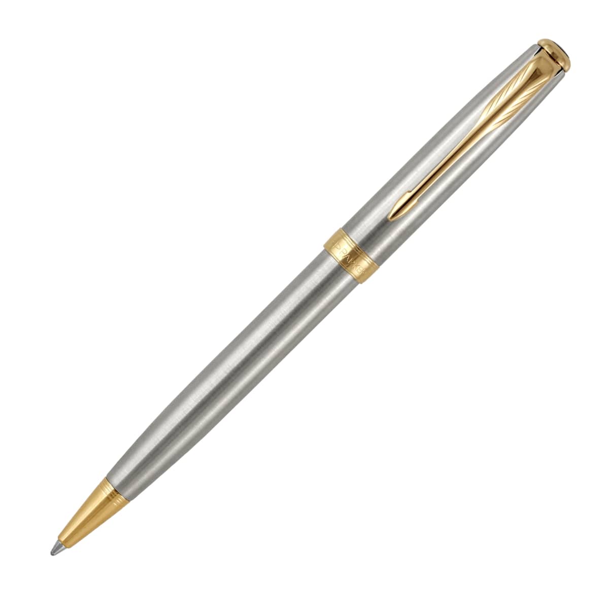 Metal Pen Ballpoint Parker Sonnet - Brushed Stainless GT