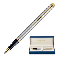 Metal Pen Rollerball Waterman Hemisphere - Brushed Stainless GT