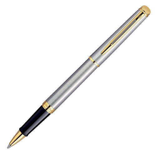 Metal Pen Rollerball Waterman Hemisphere - Brushed Stainless GT