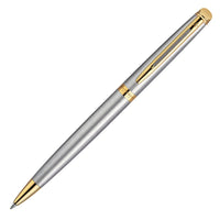 Metal Pen Ballpoint Waterman Hemisphere - Brushed Stainless GT