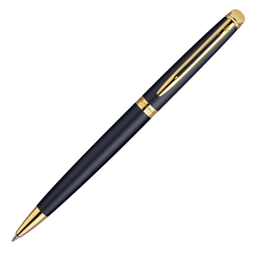 Metal Pen Ballpoint Waterman Hemisphere - Matte Black GT