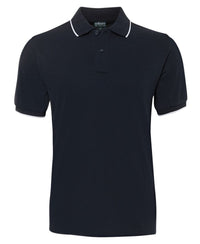 C of C C/FACE POLO NAVY/WHITE -