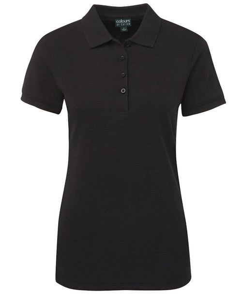 C of C LADIES OTTOMAN POLO BLACK -