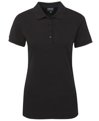 C of C LADIES OTTOMAN POLO BLACK -