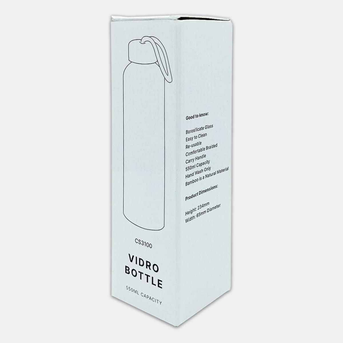 Vidro 550ml Bottle