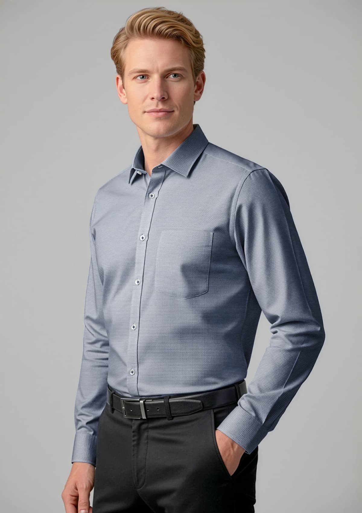 Mens Bristol Classic Long Sleeve Shirt