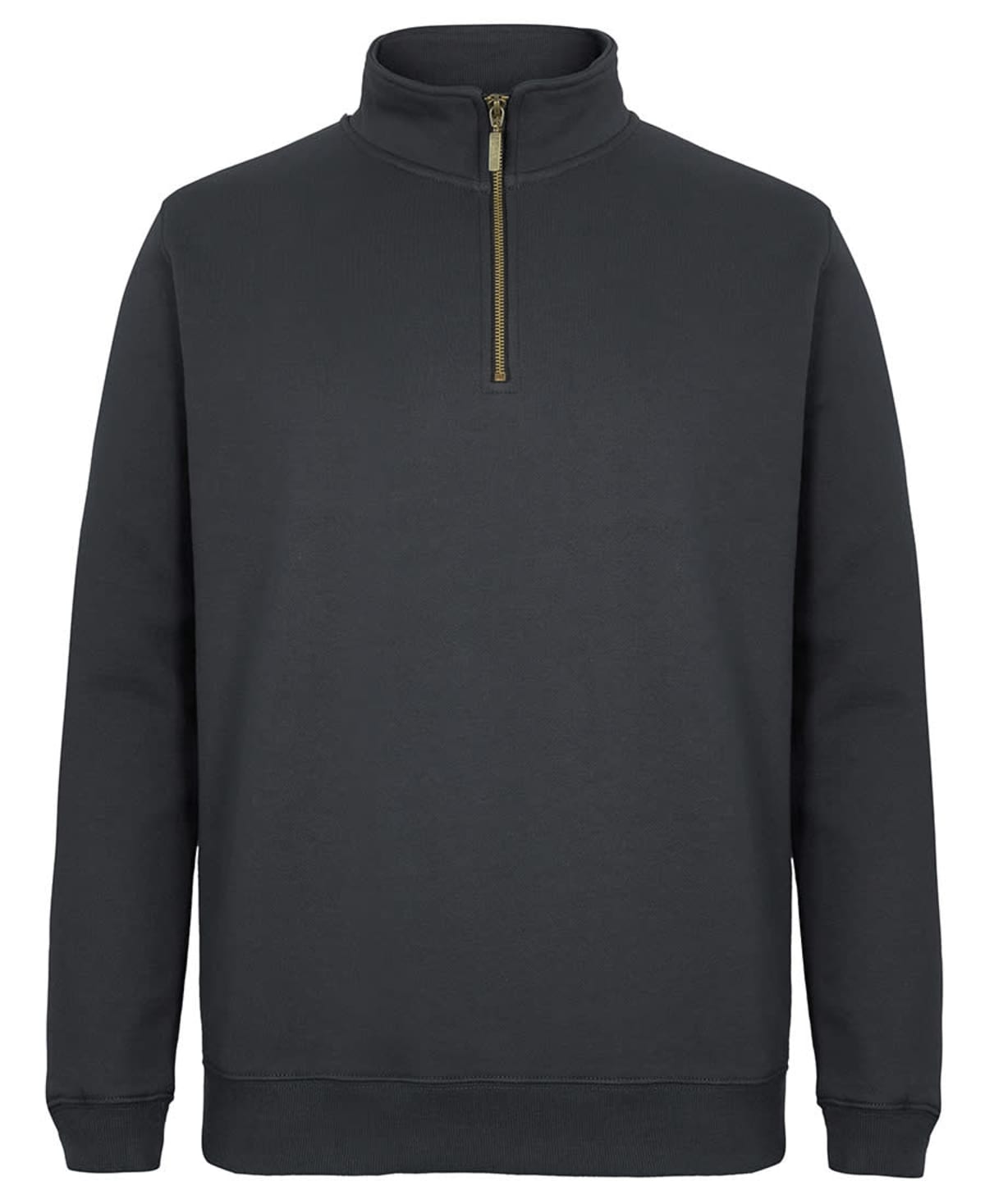C of C  Brass 1/2 Zip Sweat