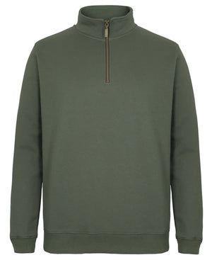 C of C  Brass 1/2 Zip Sweat