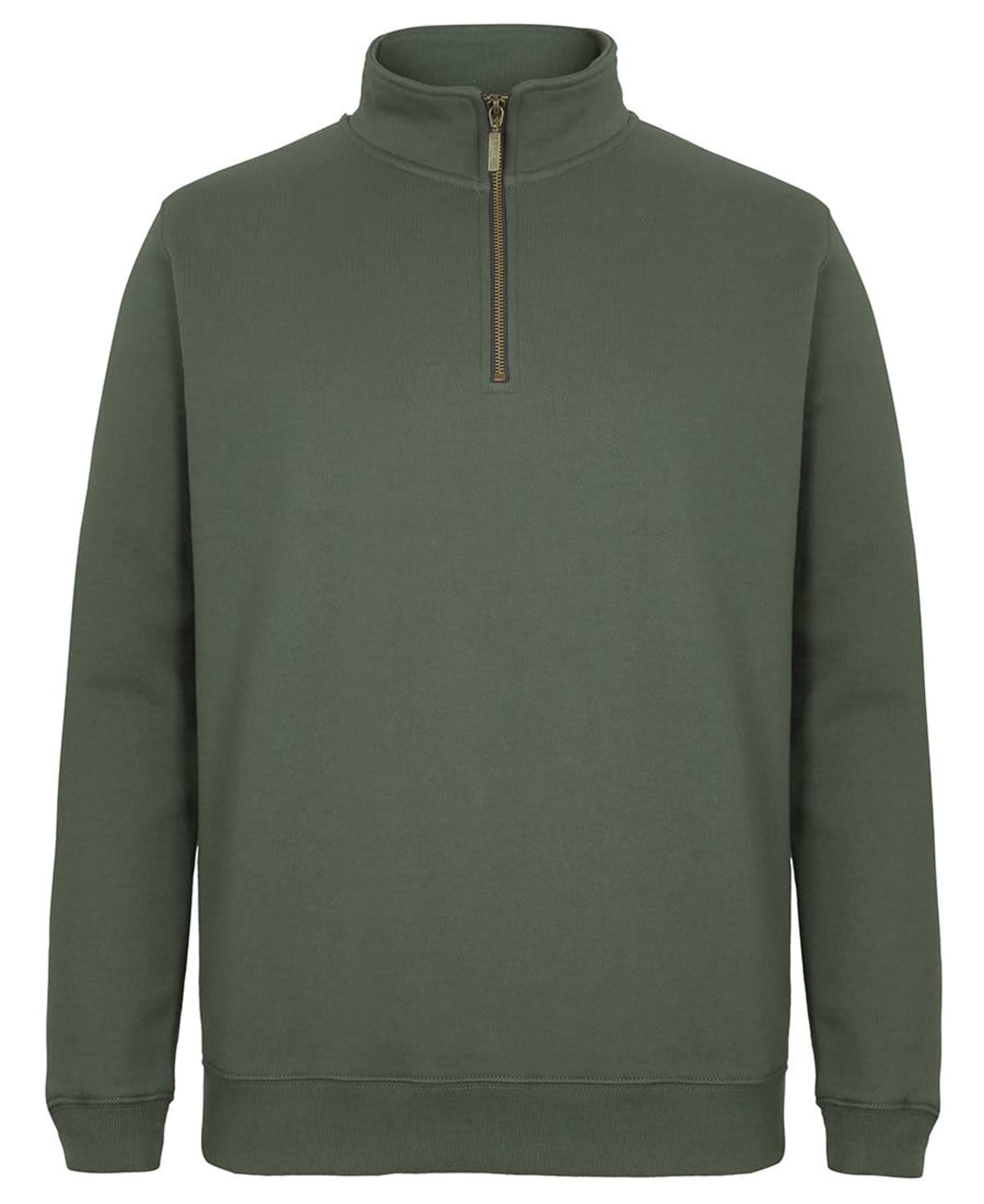 C of C  Brass 1/2 Zip Sweat
