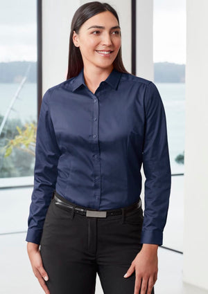 Ladies Dalton Long Sleeve Shirt