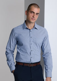 Fitzroy Mens Classic Fit Long Sleeve Shirt