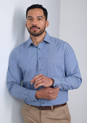 Fitzroy Mens Classic Fit Long Sleeve Shirt