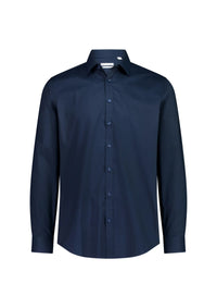 Fitzroy Mens Slim Fit Long Sleeve Shirt