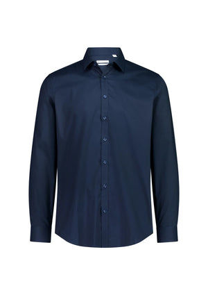 Fitzroy Mens Slim Fit Long Sleeve Shirt