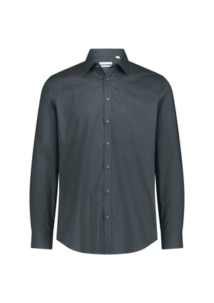 Fitzroy Mens Slim Fit Long Sleeve Shirt