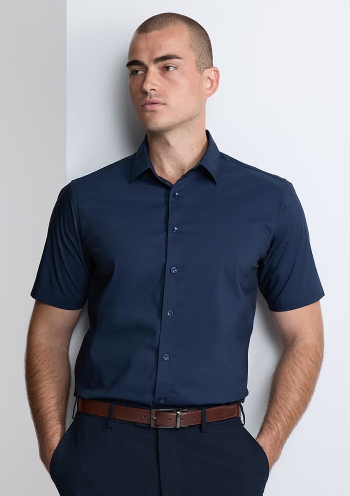 Fitzroy Mens Classic Fit Short Sleeve Shirt