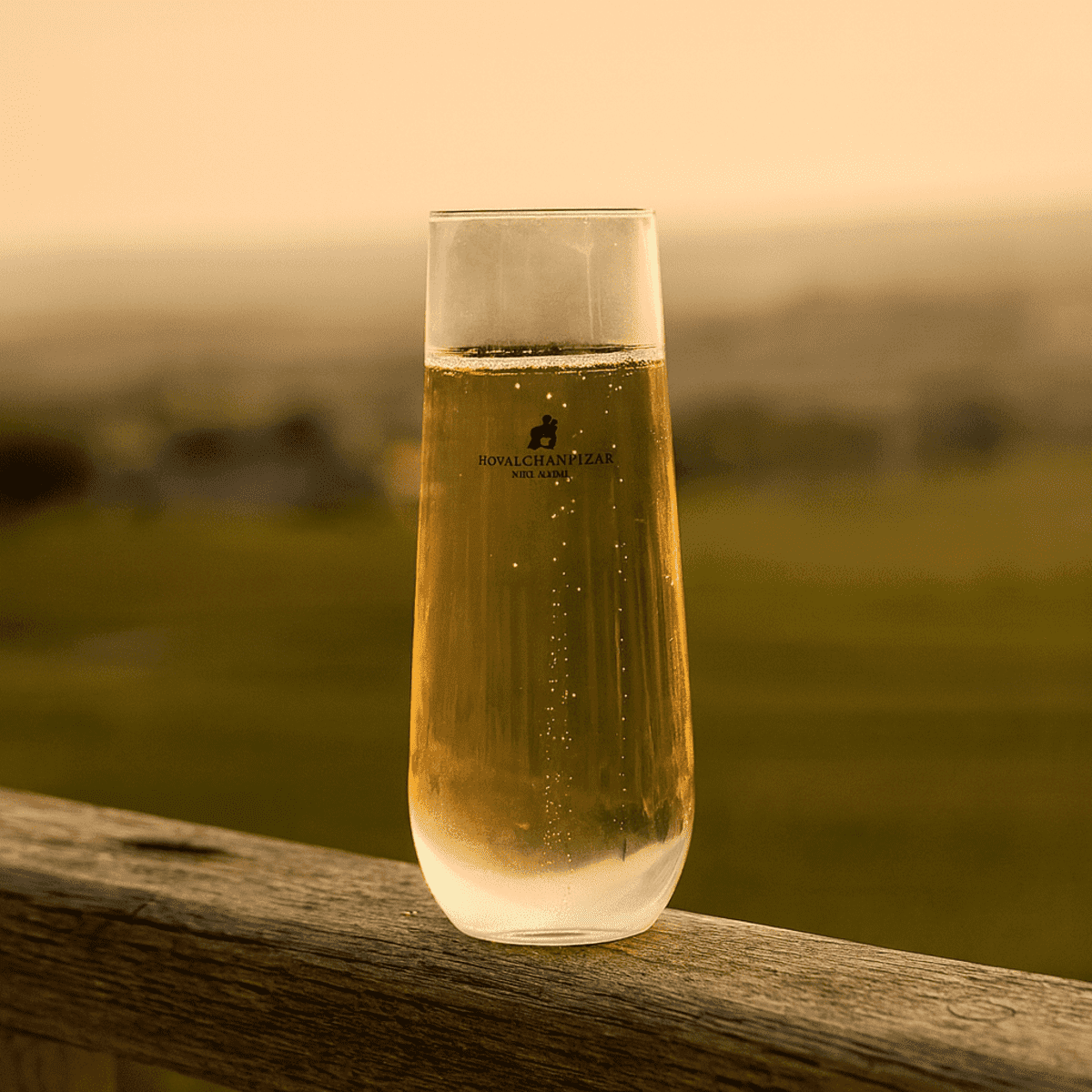 Stemless Shatterproof Champagne Glass