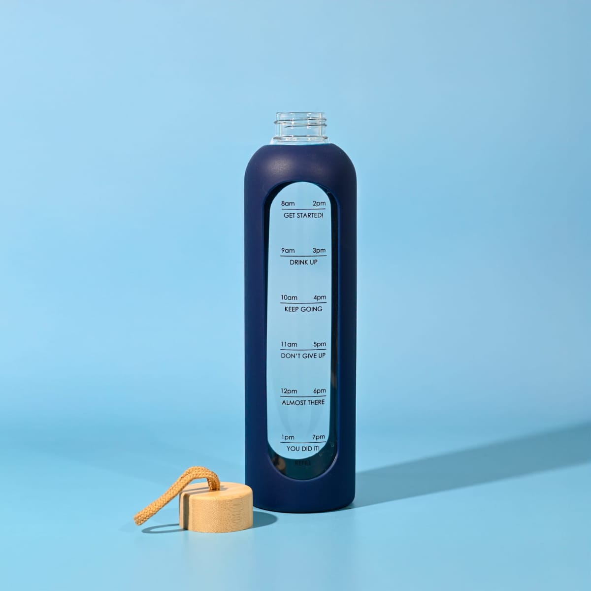 Arlo 1L Glass Water Bottle