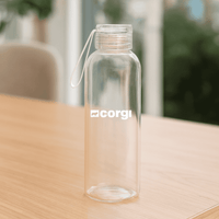 Crystal 750mL Borosilicate Glass Bottle