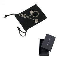 Key ring Lady White