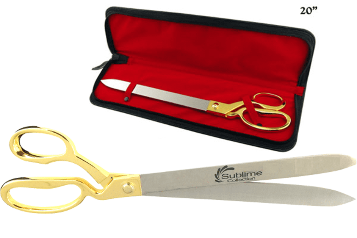 Scissors Gold Plated Large