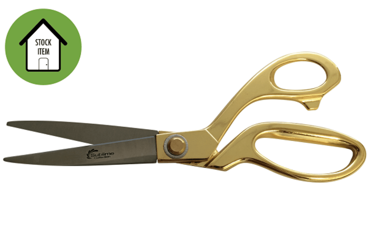 Ceremonial Gold Plated Scissors