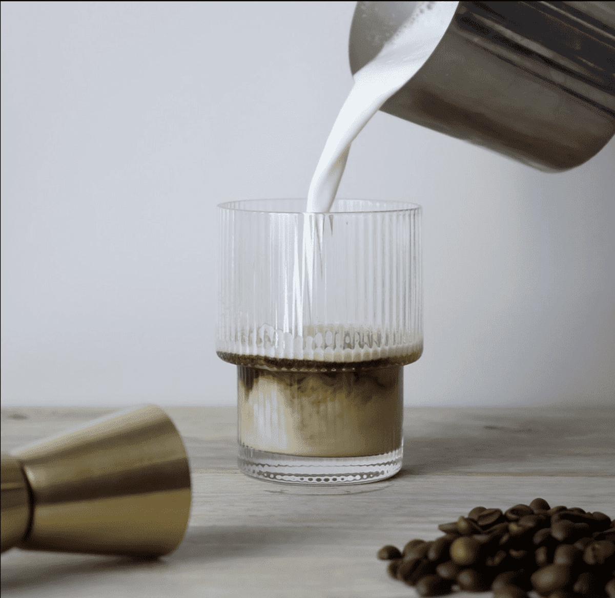 Linnea Ribbed Glass 230mL Tumbler