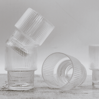 Linnea Ribbed Glass 230mL Tumbler