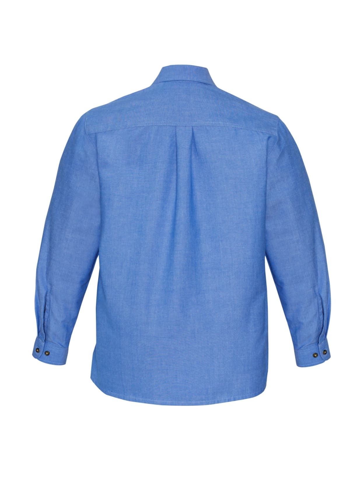 Mens Chambray Long Sleeve Shirt