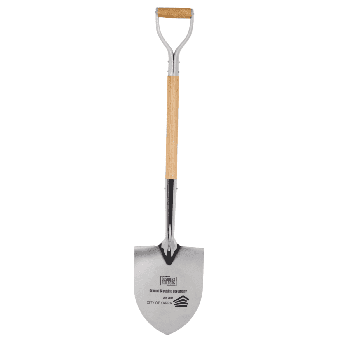 Groundbreaking Ceremonial Shovel Wooden Handle