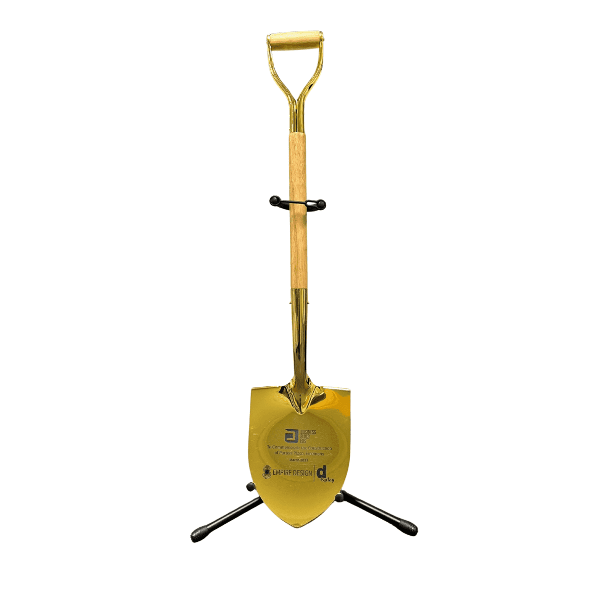 Shovel Simple Display Stand Black