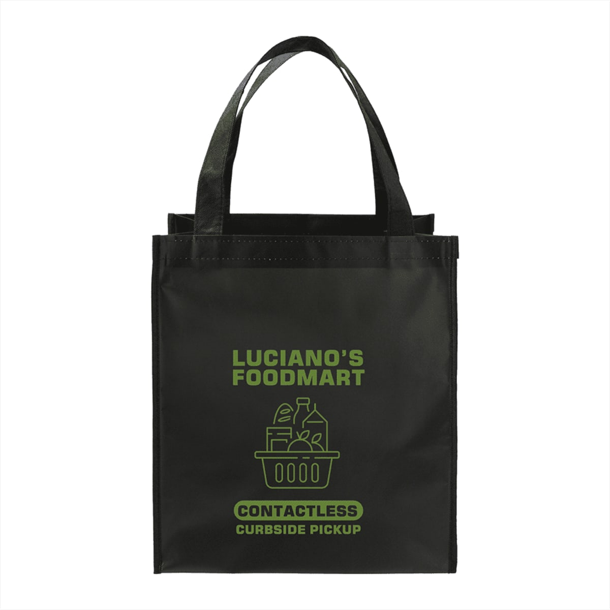 Double Laminated Wipeable Grocery Tote