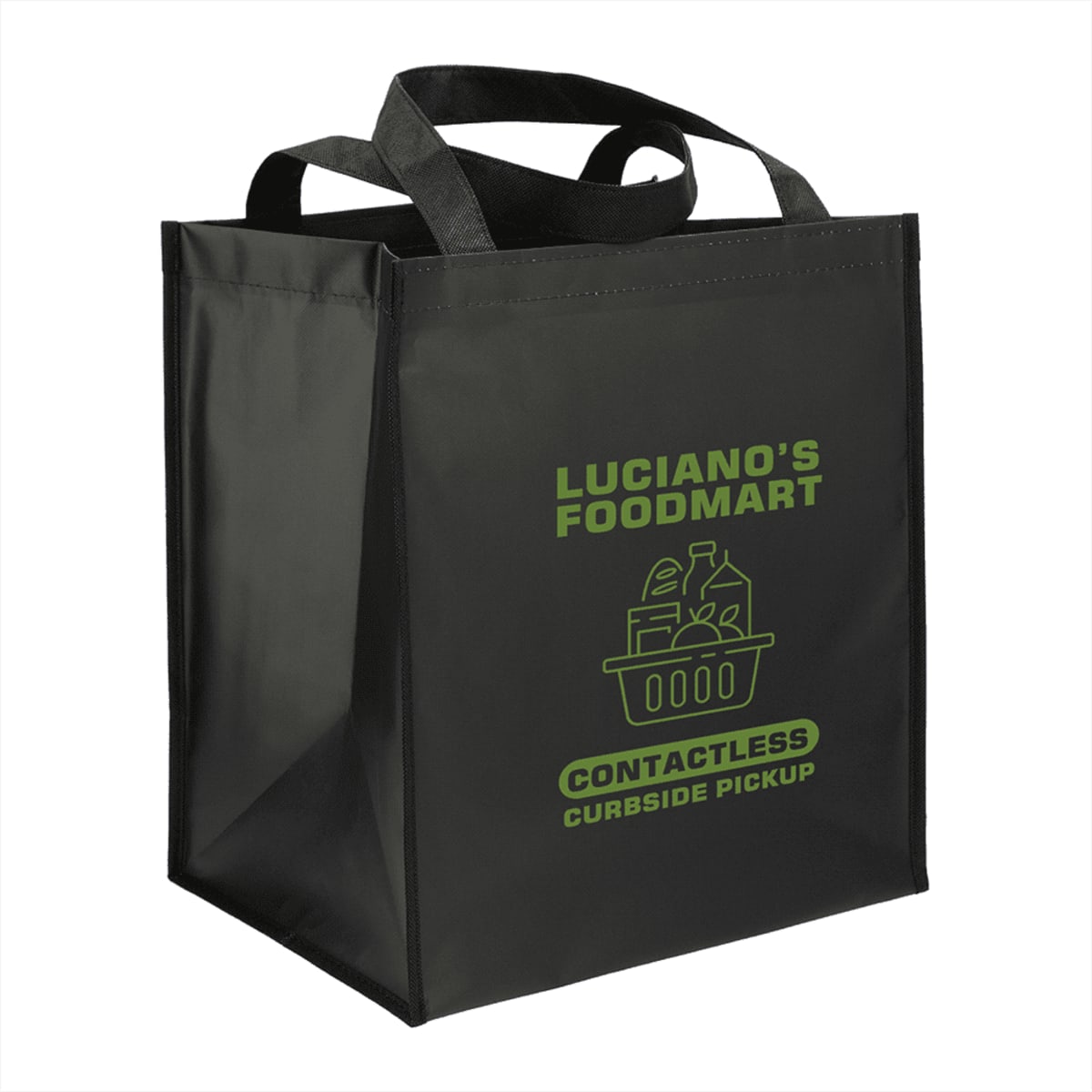 Double Laminated Wipeable Grocery Tote