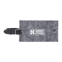 The Goods Recycled Felt Luggage Tag