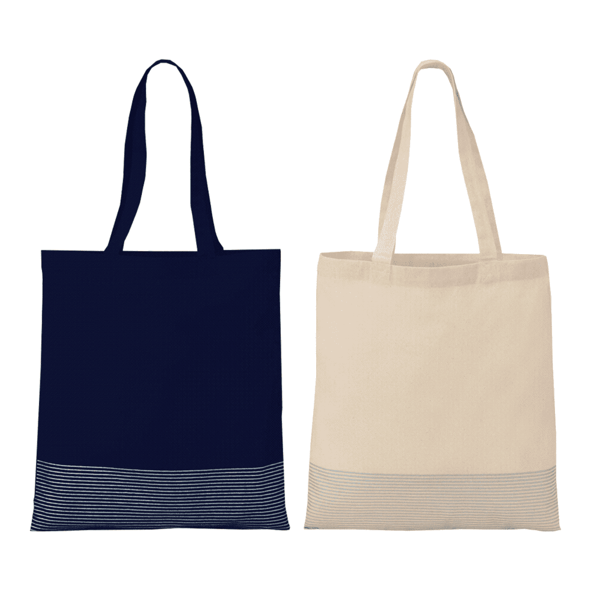 Silver Line Cotton Convention Tote