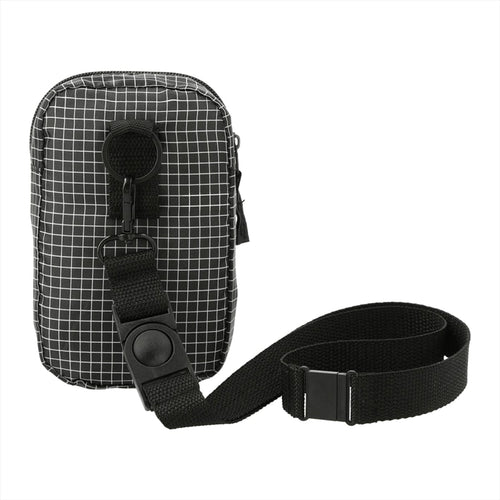 Grid Lanyard Phone Pouch