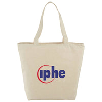 Cotton Maine Zippered Tote 15L