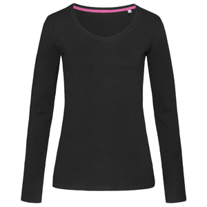 Women's Claire V-neck Long Sleeve